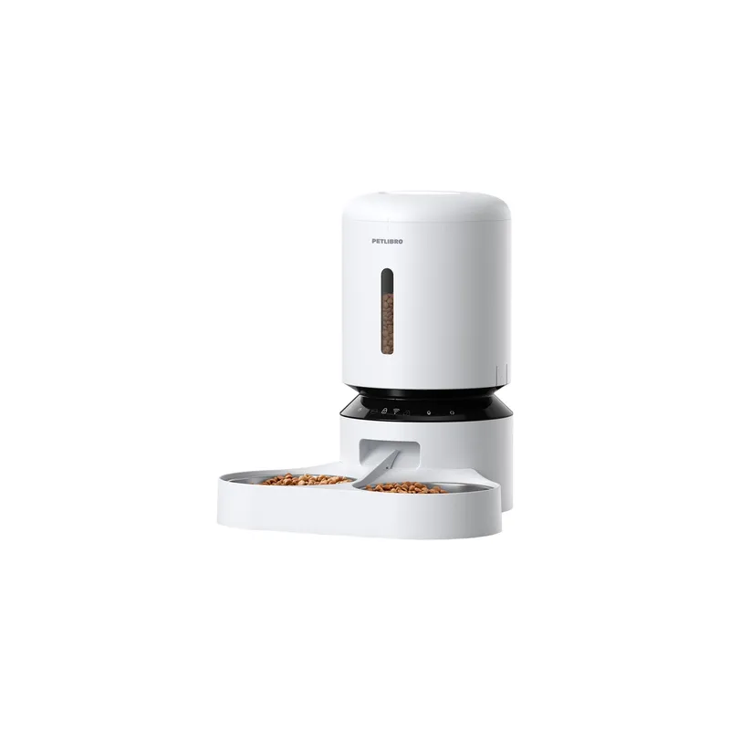 Petlibro Granary food dispenser with double bowl, Wifi, 5L(white)